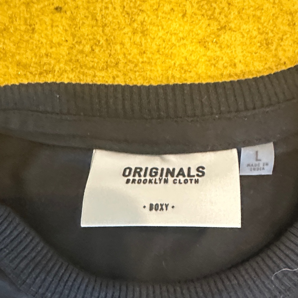 Brooklyn Cloth Black Short Sleeve Crewneck Tee with Tags - Picture 2 of 3
